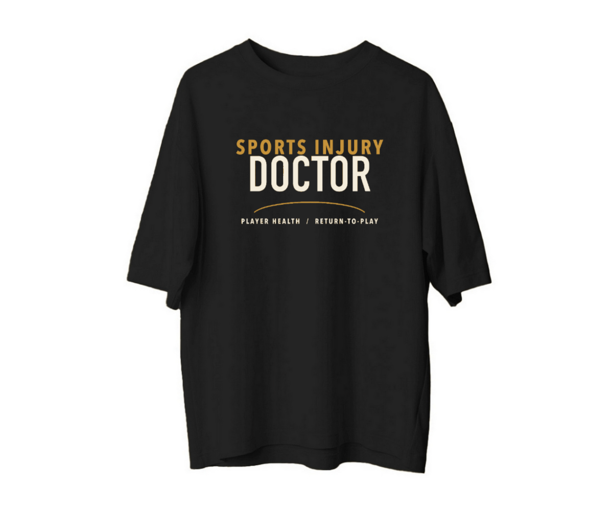 Doctor Edition Series-1 siyah tişört baskı yerleşimi