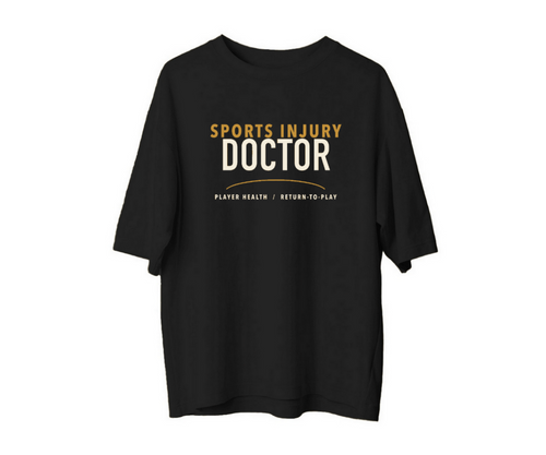 Doctor Edition Series-1 siyah tişört baskı yerleşimi