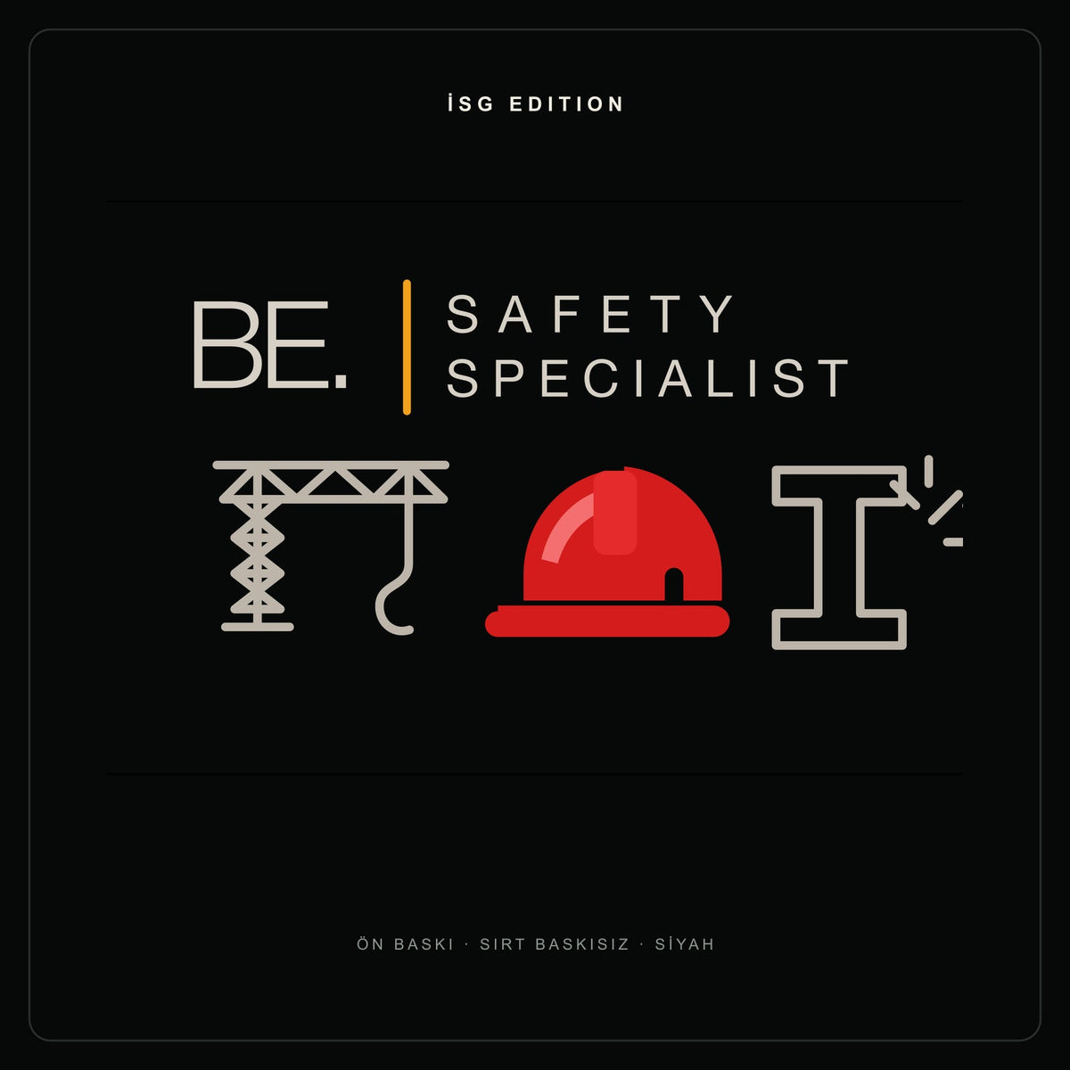 İSG EDITION BE Safety Specialist ön baskı referansı
